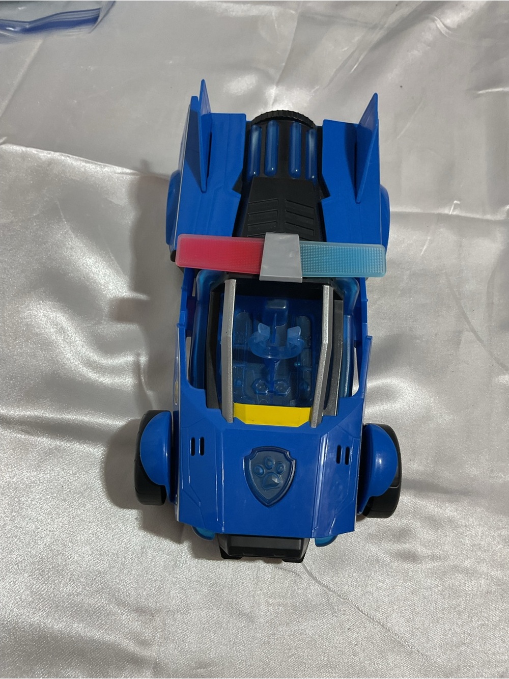 Paw Patrol Blue Police Rescue Cruiser with Red & Light Blue Siren